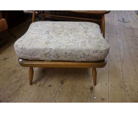 An Ercol rectangular stool.&nbsp; 