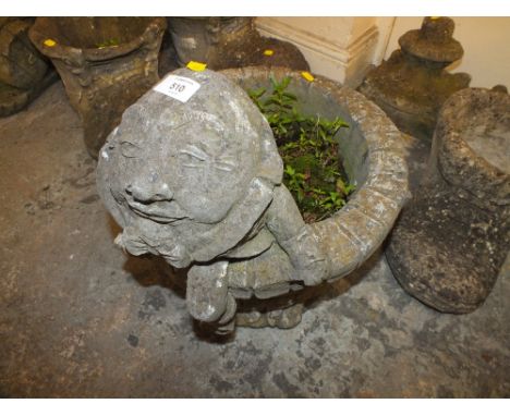 A HUMPTY DUMPTY GARDEN PLANTER A/F