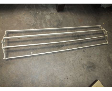 A VINTAGE CLOTHES DRYING RACK