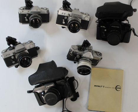 Selection of Petri cameras to include, 2 x V1, FT, TTL, FT II, TTL