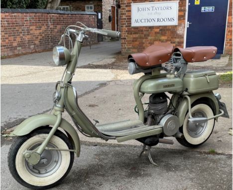 1952 Lambretta 125cc Model D scooter