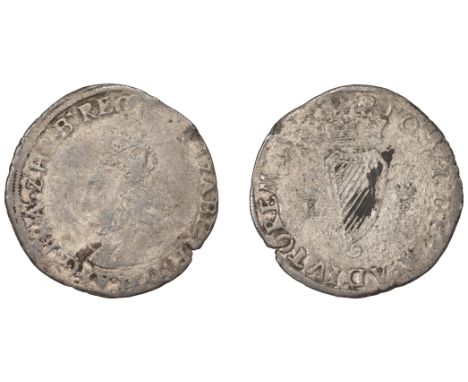 Elizabeth I (1558-1603), First issue (1558), Shilling, mm. rose, bust 1B, reads elizabeth d g ang fra z hib reg’, 7.97g/12h (