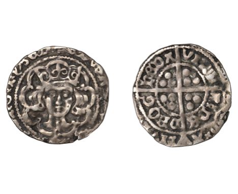 Edward IV (Second reign, 1471-1483), Light Cross and Pellets coinage (c.1473-8), Groat, Drogheda, mm. pierced cross (?), g be