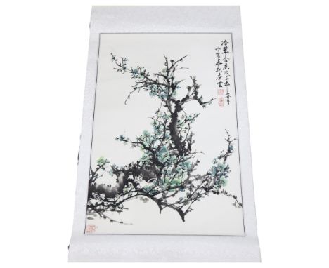 A Chinese scroll 