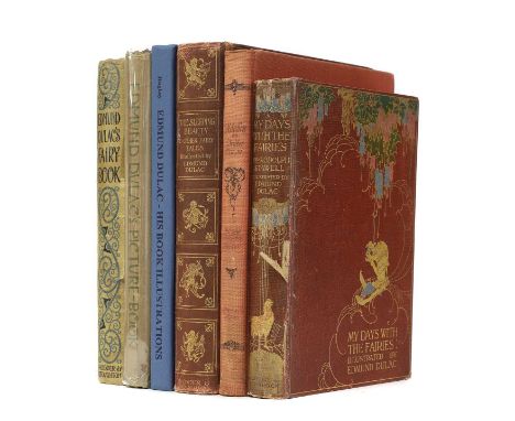 Edmund DULAC (ill): 1- Quiller- Couch: The Sleeping Beauty and other fairy tales. From the Old French. Hodder &amp; Stoughton