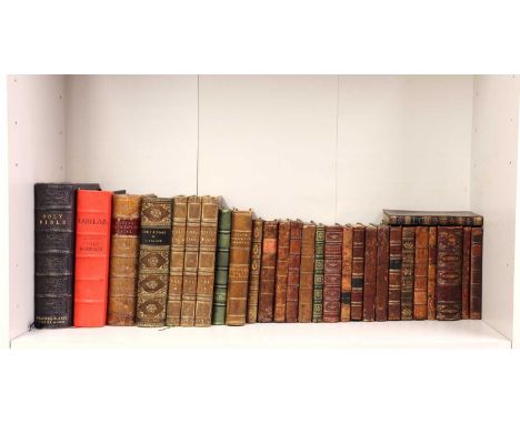 BINDING, Large quantity, including: Mavor, W: A Complete System of Natural History, Dublin, 1802, 1st. Edn. With 44 copper pl
