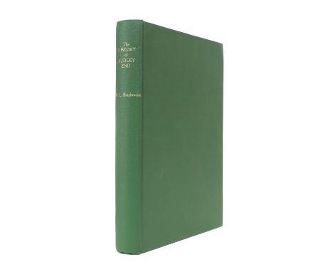 GRIFFIN (RICHARD, Baron BRAYBROOKE): The History of Audley End... Town and Parish of Saffron Walden. Samuel Bentley, 1836, fi