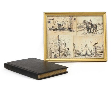 CRIMEAN MANUSCRIPT: LIEUT. ERNEST PEAKE NEWMAN- 183 page hand-written Diary in a form of letters written to his sister Mary, 