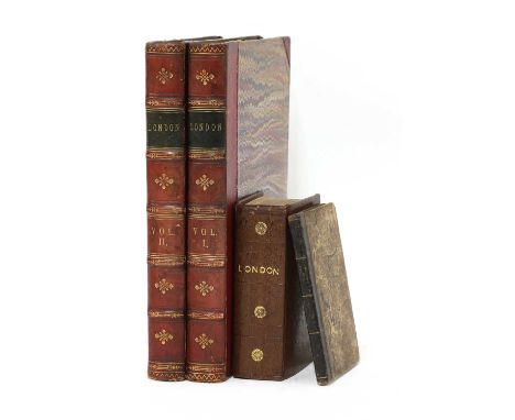 LONDON: SHEPHERD, T H: London and its Environs in the Nineteenth Century Illustrated by a Series of Views. 2 volumes- the num