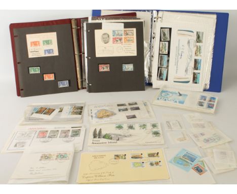 Ascension Island - 1940s to 1980s: 1. Album 1. Twenty-four mint sets with corresponding first day covers (1965-1980), eleven 