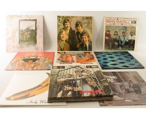 16 Rock, Prog, Psych albums to include: Led Zeppelin - Untitled / 4 Symbols, Small Faces - Small faces (original UK Mono), Jo