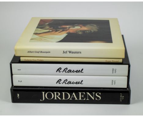 Lot Art books a.o R. Raveel and Jef Wauters Lot Art books a.o R. Raveel and Jef Wauters. Een lot kunstboeken met o.a Roger Ra
