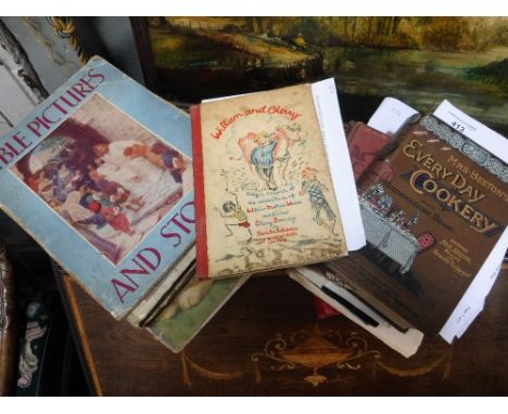 A COLLECTION OF VINTAGE CHILDREN'S BOOKS and 'Mrs Beeton's Everyday Cookery and Housekeeping Book'