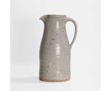 ▲ Joanna Constantinidis (1927-2000), a cylindrical jug, c.1970, stoneware, with impressed maker's mark, 31.5cm highCondition 