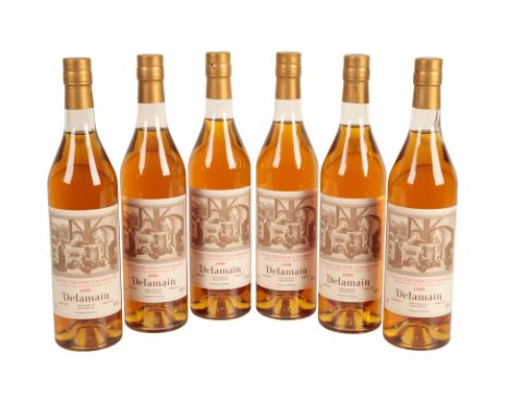 DELAMAIN COGNAC GRANDE CHAMPAGNE, 1999 landed 2001, bottled 2019 by Bristol Spirits Ltd., six bottles, 40% vol, 70cl (6)