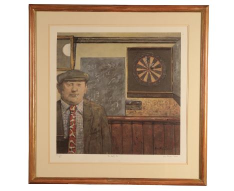 *RUSKIN SPEAR (1911-1990) 'The Arty Tie' titled, numbered XII/XV and signed "P.P. Ruskin Spear" in pencil to the margin, arti