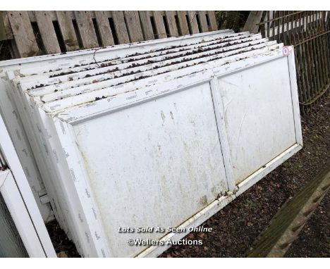 14X ANGLICAN PVC PANELS, 220CM (H) X 100CM (W) X 7CM (D), NEW BUT REQUIRE CLEAN / ITEM LOCATION: HP22, FULL ADDRESS WILL BE G