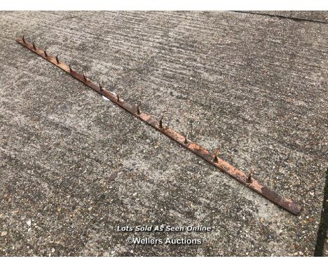 *LARGE MEAT HOOK, APPROX 9' / ITEM LOCATION: GU34, FULL ADDRESS WILL BE GIVEN TO THE SUCCESSFUL BIDDER
