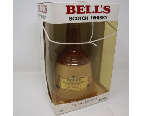 Bells whisky decanter, boxed. UK P&amp;P Group 2 (£20+VAT for the first lot and £4+VAT for subsequent lots) 