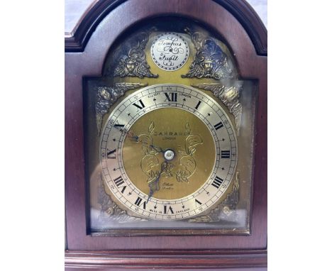 Garrard 8 day Elliott mantel clock in box of issue, lacking one foot. Not available for in-house P&amp;P 