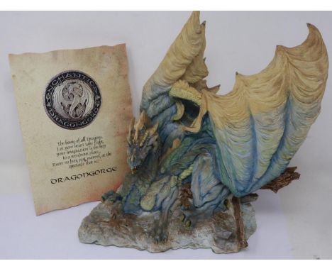 Enchantica figurine, Kellrass, limited edition 1878/2950, with COA, H: 27 cm. UK P&amp;P Group 3 (£30+VAT for the first lot a