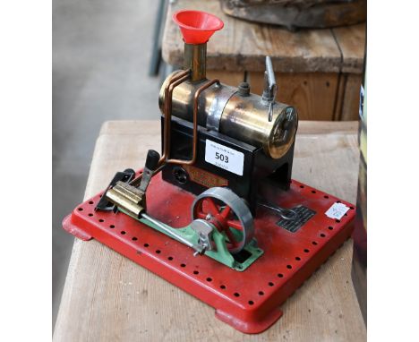 A Mamod SE.2a static steam engine 