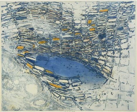 Charles Bartlett (British. 1921-2014) Sea Coastsigned 'Charles Bartlett' (lower centre); numbered 7/50etching44 x 54cmProvena