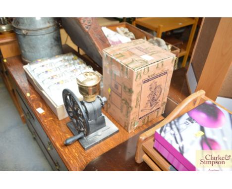 A Birchleaf coffee grinder with original box