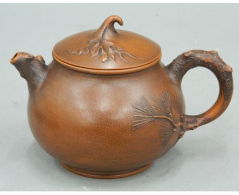 A Yixing teapot