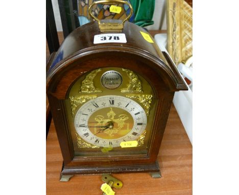 Garrard, London, modern presentation mantel clock