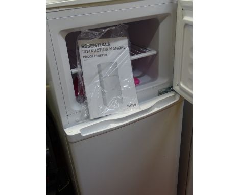 Essentials C50TW15 compact upright fridge freezer E/T