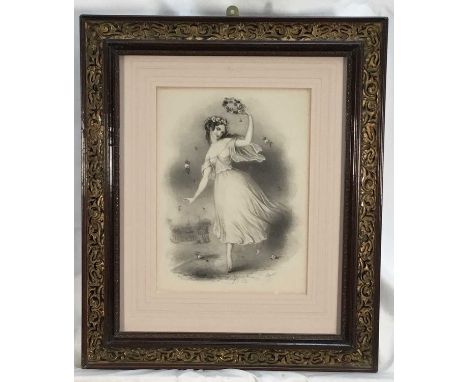 Fanny Cerrito, The Ballet Dancer, lithograph by J. Brandard, 1848, 36cm x 29cm and one other of the Circassian Polka, 32.5cm 