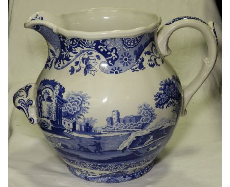 SPODE ITALIAN ENORMOUS JUG 12'HX13'D   