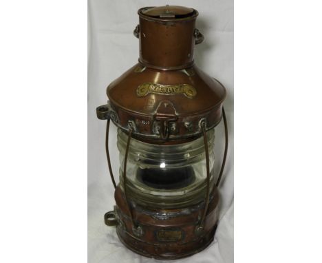 COPPER SHIPS LANTERN ANKERLICHT   