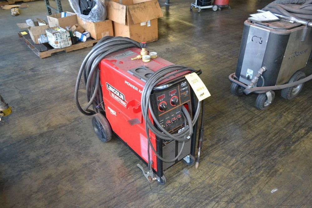 Lincoln 250 Amp Power MIG 256 Portable Wire Feed MIG Welder, S/N
