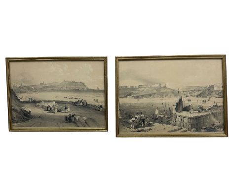 Two 19th century prints of Scarborough (2)