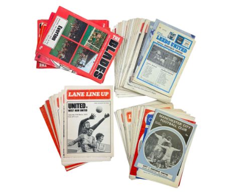 Collection of football programmes, relating predominantly to Sheffield Wednesday and Sheffield United from 1955 onwards, incl