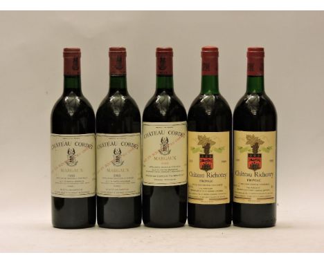 Assorted Red Bordeaux to include: Château Fombrauge, Saint-Émilion Grand Cru, 1988, two bottles; Château Fombrauge, Saint-Émi