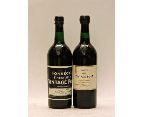 Assorted Fonseca to include one bottle each: 1966, (mid neck, Grants of St James’ label); 1970, (bottom neck, Morgan Furze la