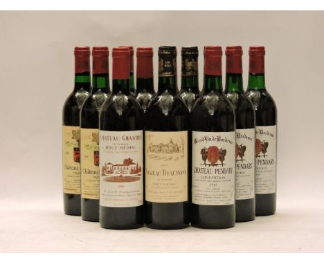 Assorted 1989 Red Bordeaux to include three bottles each: Château Beaumont, Haut-Médoc Cru Bourgeois Supérieur; Château Richo