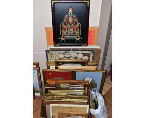 PICTURES AND PRINTS ETC, to include a Franklin Mint ancestral portrait by Xu Zan Yu, limited edition prints by Spencer See, s