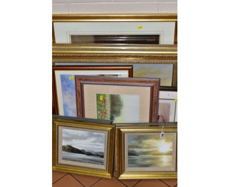 PAINTINGS AND PRINTS ETC, to include two oil on board paintings by Margery Stephenson 'Dawn Loch Fyne, Argyll' and 'A Fresh D