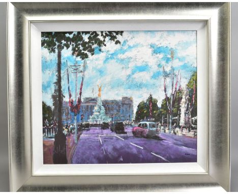 TIMMY MALLETT (BRITISH CONTEMPORARY) 'CELEBRATING ON THE MALL' an artist proof print 19/20, signed verso, with certificate, f