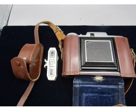 Adox vintage camera in case with tripod (not pictured)