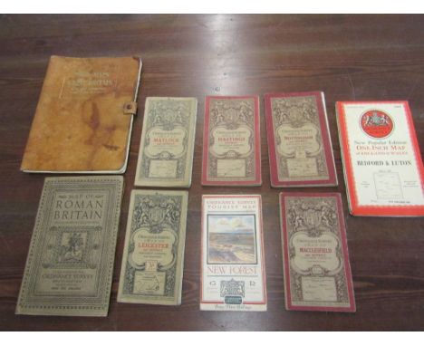 Vintage ordnance survey maps