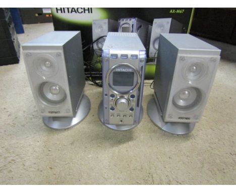 Hitachi micro Hi-Fi system from house clearance 