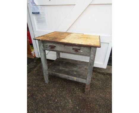 Work bench H97cm W102cm D77cm approx 