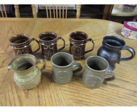 7 Pottery cups