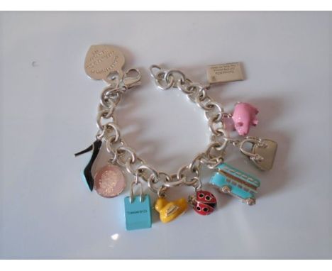 Pink 5th Silver Plated Charm Bracelet Birthday Gift for 5 Year Old Girl | Popular & Unique Five Present | Age 5 15cm / Pink