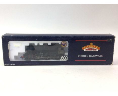GROUP OF MODEL RAILWAY ITEMS, including various steam and diesel locomotives by Bachmann, along with various items of rolling